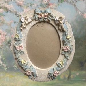 Vintage Cherub Picture Frame